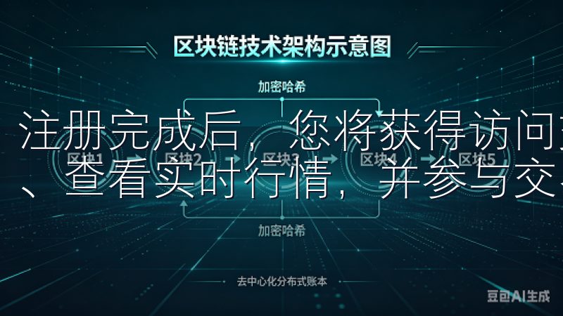注册完成后，您将获得访问交易平台的权限，能够进行市场分析、查看实时行情，并参与交易。
