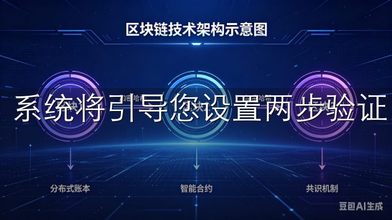 系统将引导您设置两步验证，以增强账户安全性。